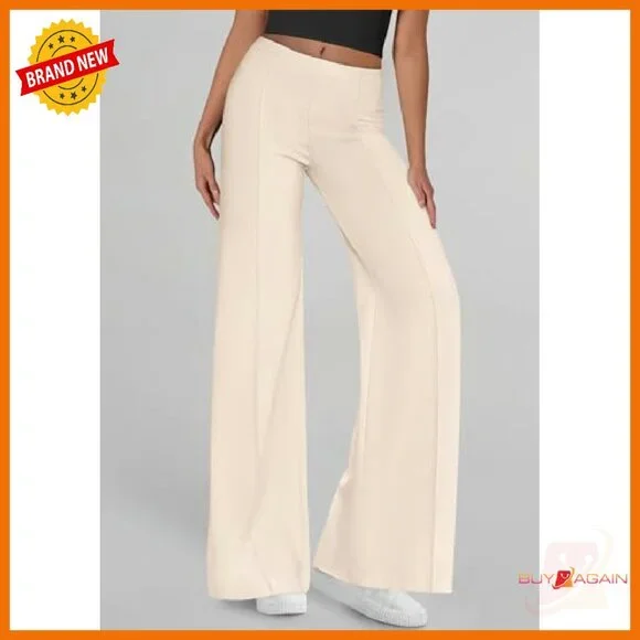 High Waisted Wide Leg Palazzo Pants Lounge Workout Dressy Casual